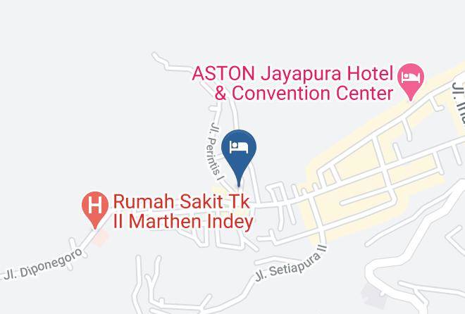 Kota Jayapura - Hotel Kartini Maps