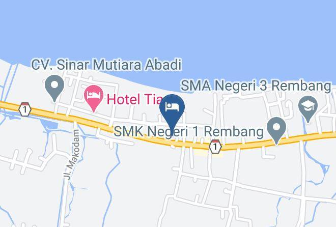 Rembang Regency - Hotel Kartini Maps