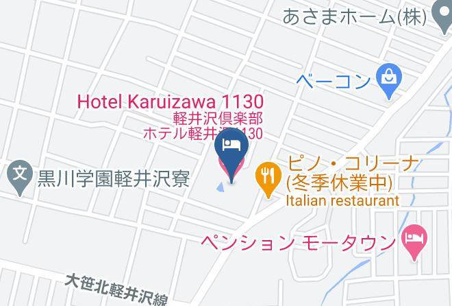 Tsumagoi Vil Agatsuma District - Hotel Karuizawa 1130 Maps