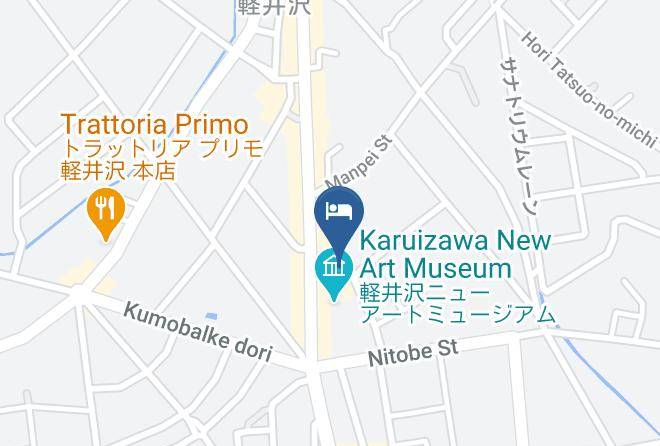 Hotel Karuizawa Elegance Map
