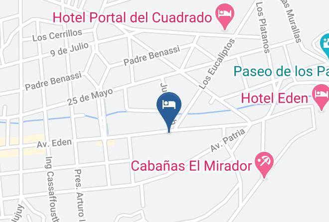 Punilla Department - Hotel Karun Maps