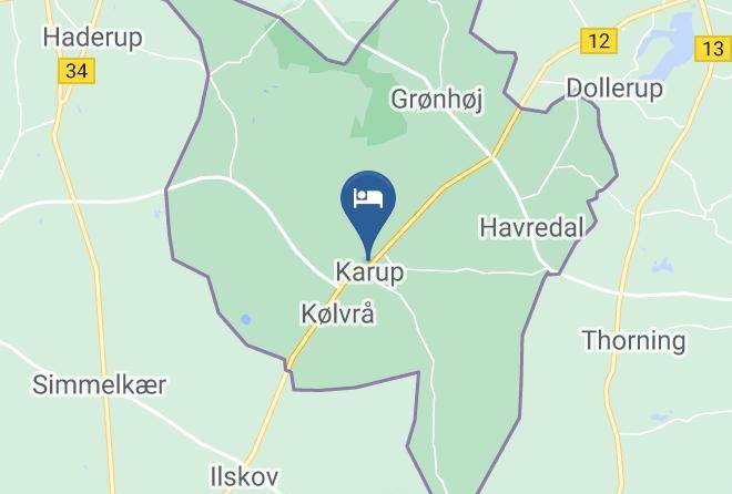 Karup - Hotel Karup A S Maps