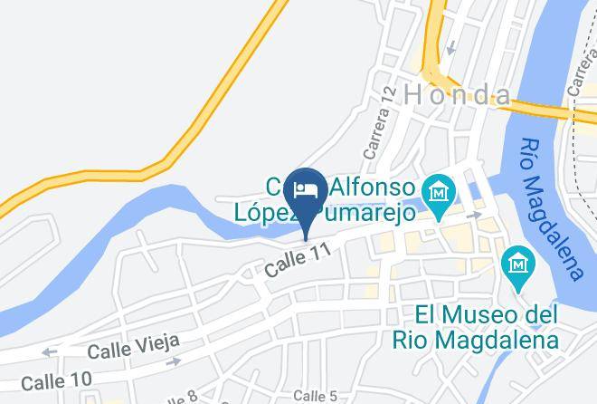 Honda - Hotel Kasa Dokari Maps