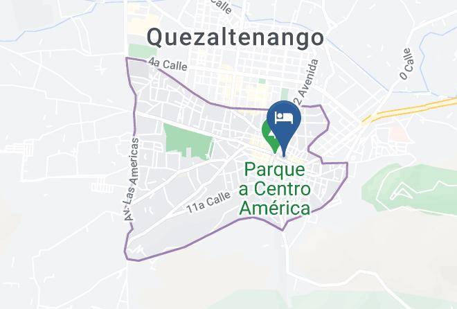 Quetzaltenango - Hotel Kasa Kamelot Maps