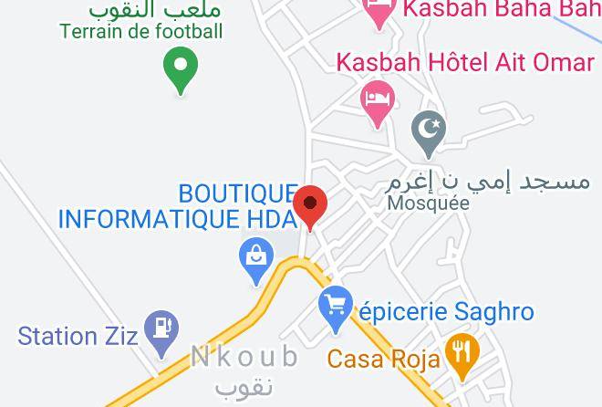 Meknes Tafilalet - Hotel Kasbah Ennakb Maps