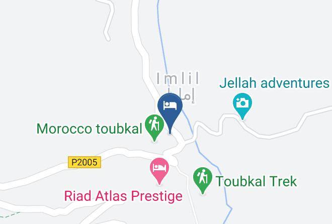 Marrakesh Tensift El Haouz - Hotel Kasbah Imoula Maps