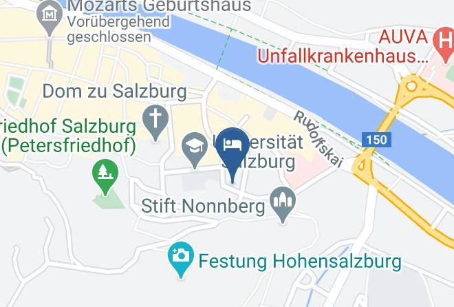 Salzburg - Altstadthotel Kasererbraeu Salzburg Maps