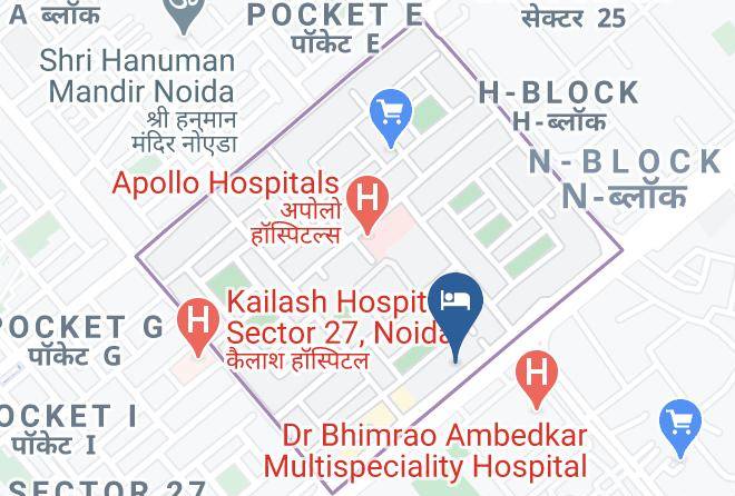 Noida - Hotel Kashish Residency & Banquet Maps