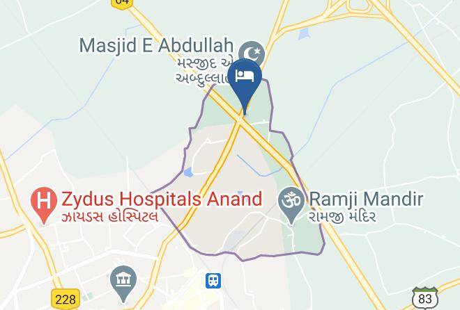 Anand - Hotel Kashmir Maps