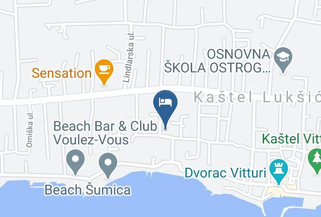 Kastela - Hotel Kastel Maps