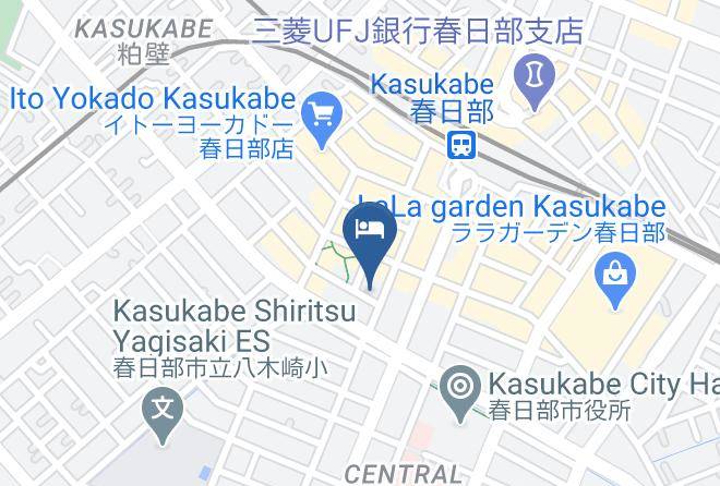 Kasukabe City - Hotel Kasukabe Maps