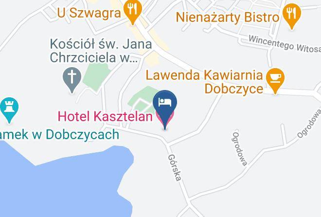 Myslenicki - Hotel Kasztelan Maps