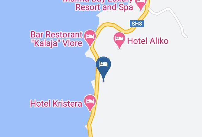 Vlore - Hotel Katalea Maps