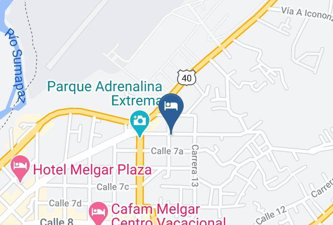 Melgar - Hotel Katapolis Melgar Maps