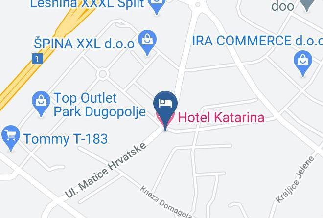 Hotel Katarina Map