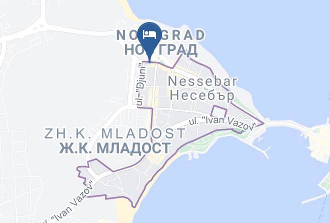 Nesebar - Hotel Katerini Maps