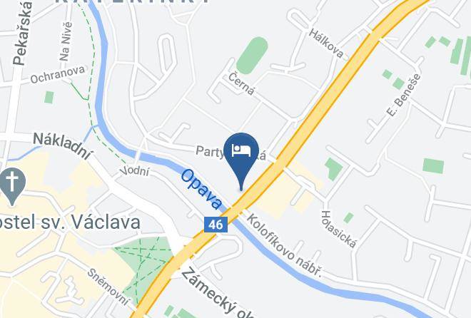 Opava - Hotel Katharein Maps