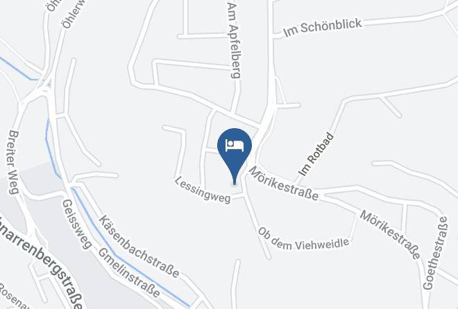Tubingen - Hotel Katharina Garni Maps