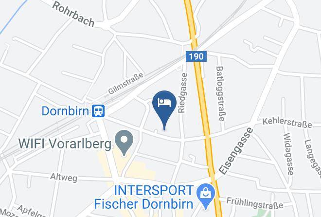 Dornbirn - Hotel Katharinenhof Maps