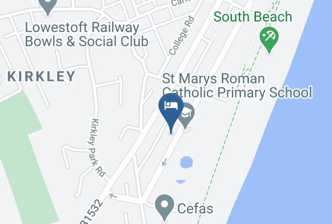 Suffolk - Hotel Katherine Lowestoft Maps