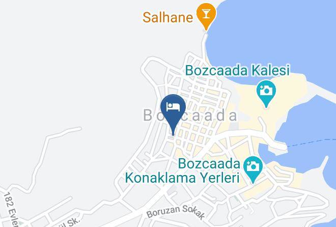 Bozcaada - Hotel Katina Maps
