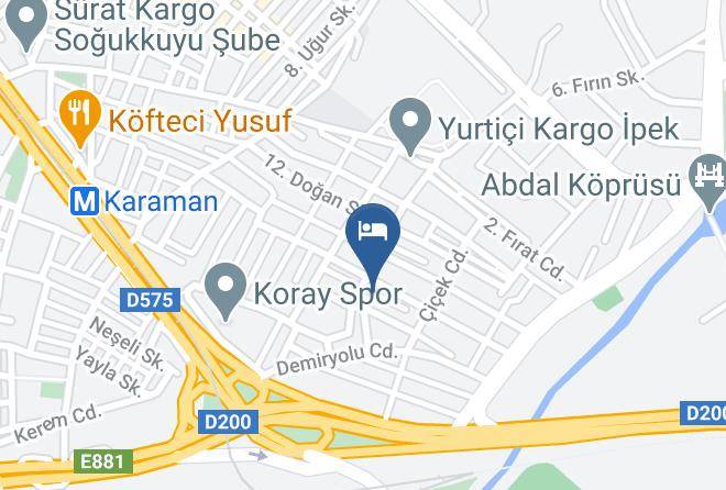 Osmangazi - Hotel Katina Maps