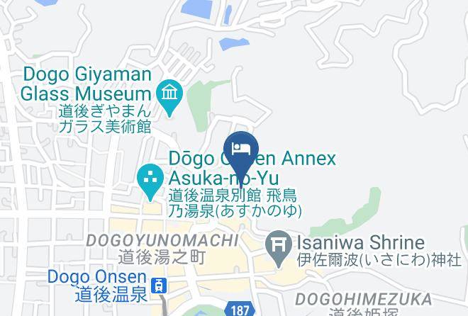 Matsuyama City - Hotel Katsuragi Maps