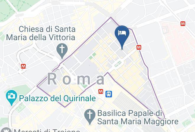 Rome - Hotel Katty Di Pierdiluca Maria & C Sas Maps