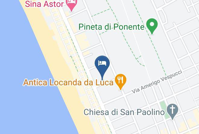 Lucca - Hotel Katy Maps
