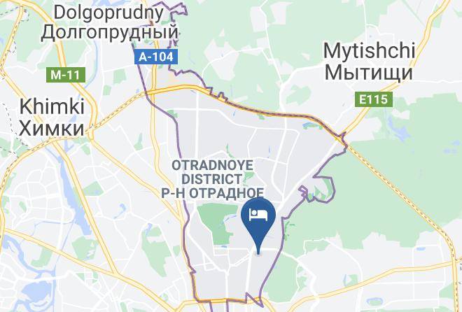 Hotel Katyusha Map