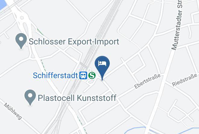 Hotel Kaufmann Schifferstadt Map