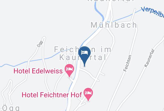 Landeck - Hotel Kaunertalerhof Maps