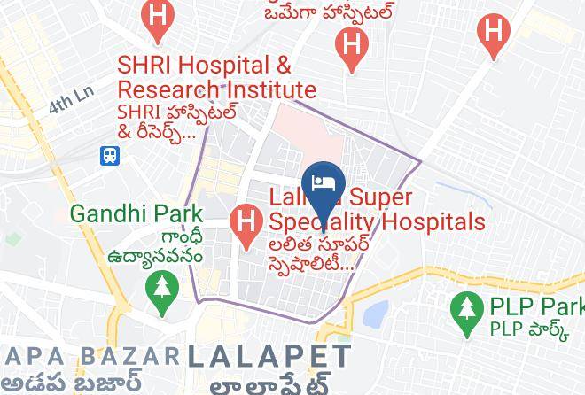 Guntur - Hotel Kaushik Grand Maps