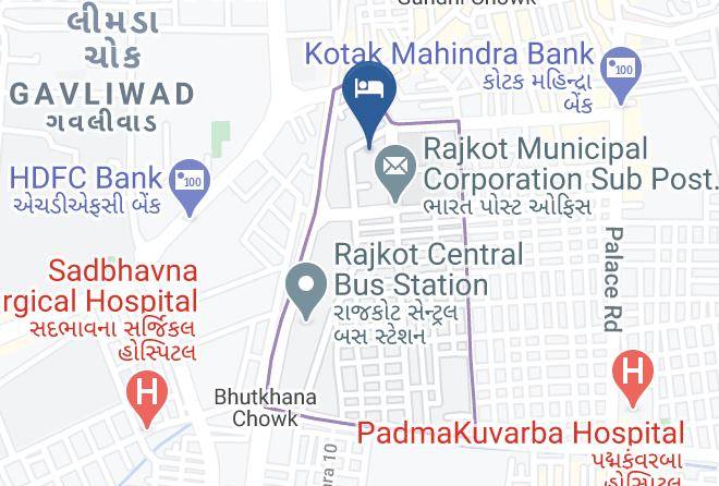 Rajkot - Hotel Kavery Maps