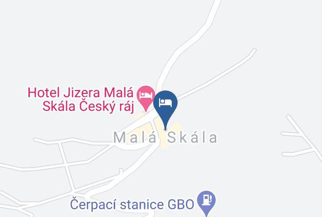Jablonec Nad Nisou - Hotel Kavka Maps