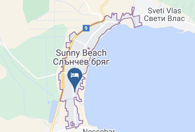 Nesebar - Hotel Kavkaz Maps