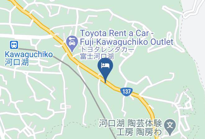 Fujikawaguchiko Townminamitsuru District - Hotel Kawaguchiko Maps