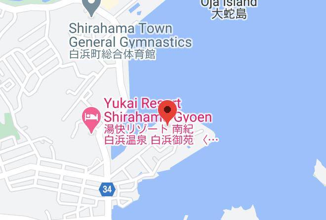 Shirahama Townnishimuro District - Hotel Kawakyu Maps