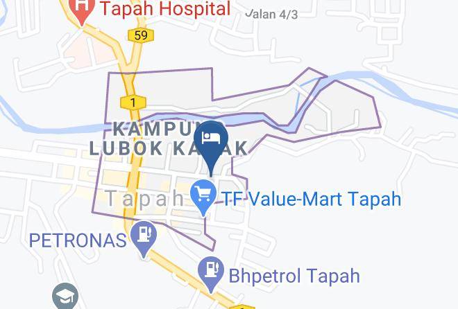 Batang Padang District - Hotel Kawan Maps