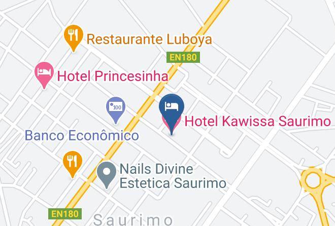 Saurimo - Hotel Kawissa Saurimo Maps