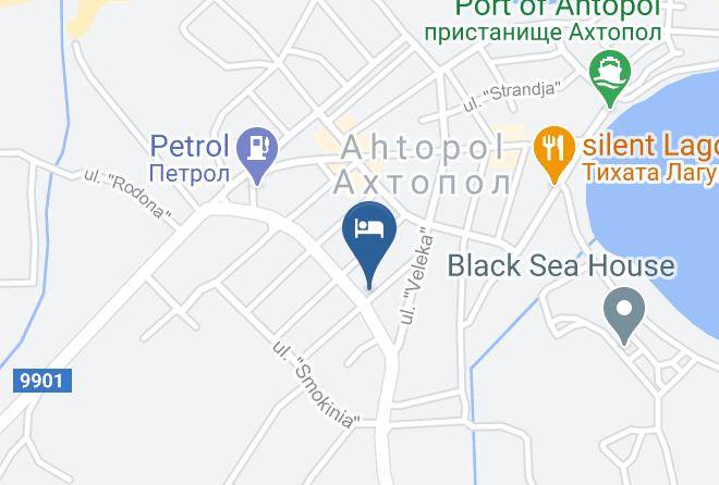 Tsarevo - Hotel Kaylas Maps