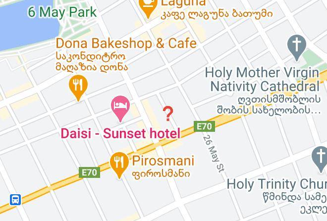 Batumi - Hotel Kazbegi Maps