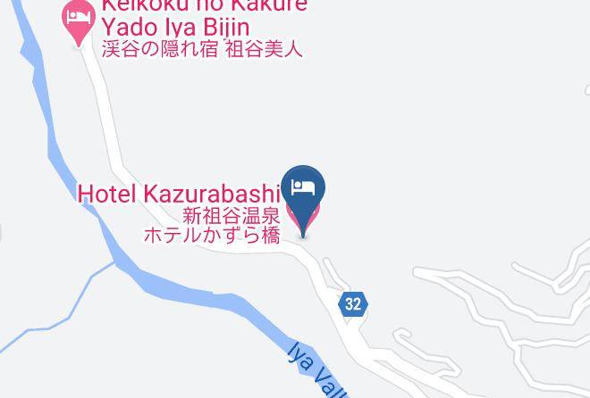 Miyoshi City - Hotel Kazurabashi Maps