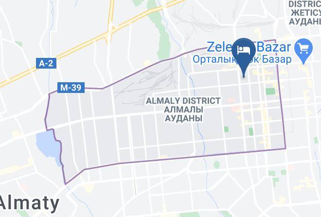 Almaty City - Hotel Kazzhol Almaty Maps
