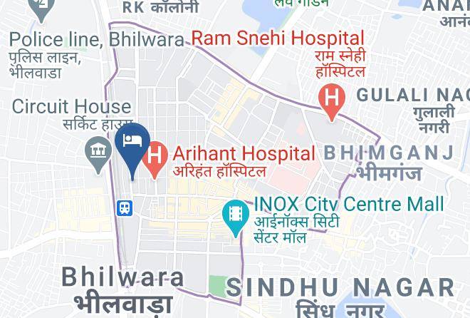 Bhilwara - Hotel Kc Maps