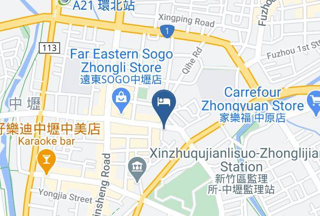 Zhongli District Liuhe Shopping Area - Hotel Kd Maps