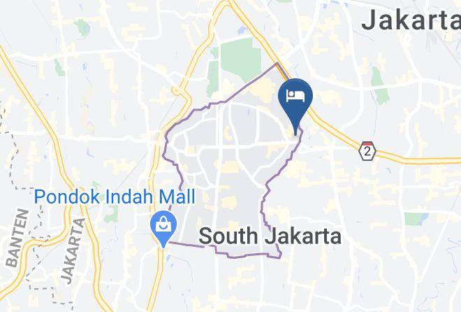 Jakarta Selatan - Hotel Kebayoran Maps