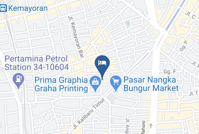 Central Jakarta - Hotel Kebon Kosong Maps