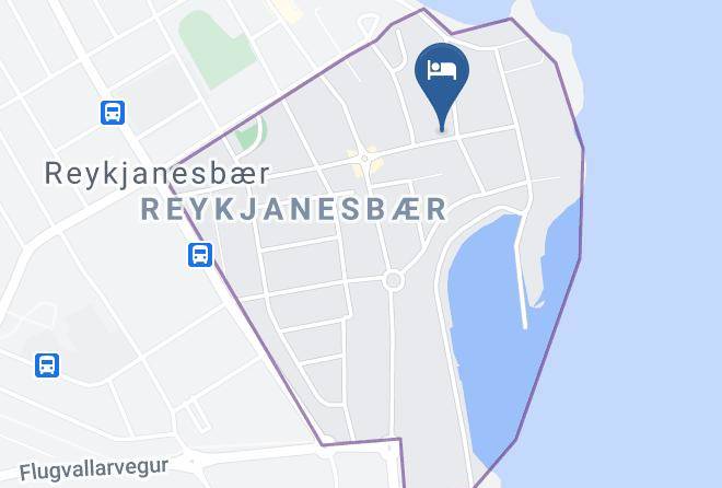 Reykjanesbaer - Hotel Keflavik Maps