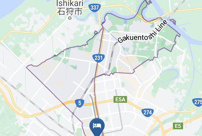 Hotel Keihan Sapporo Map